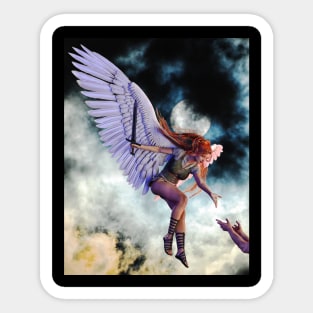 Renaissance Angel Sticker